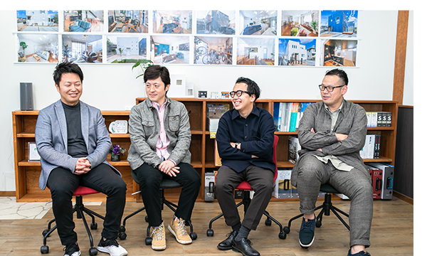 SPECIAL TALK Cross Talk 社長×先輩社員×新人社員